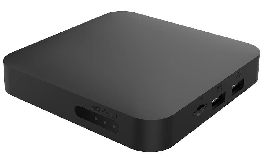 The truRooms Connect room device.